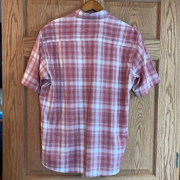 ORVIS Plaid Short Sleeve Button Down Shirt - Picture 10 of 13